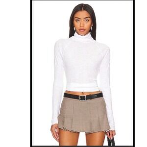 Free People Intimately Make It Easy Mock Neck Thermal Large layered minimalist